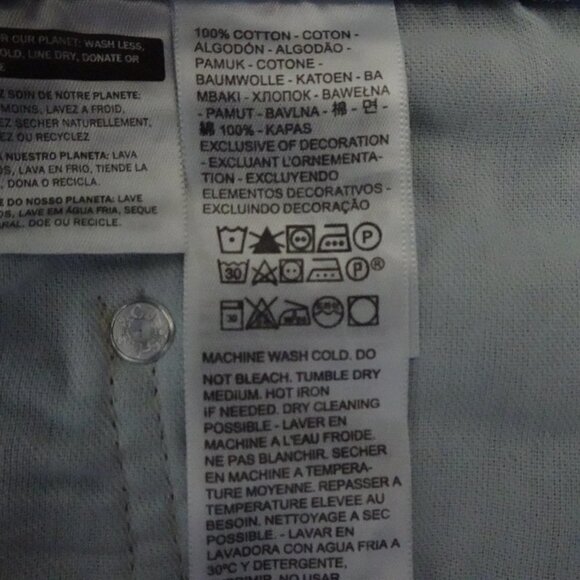 Levi's Silvertab Straight Jeans Men's Size 36x32 Blue Denim Distressed Relaxed - Picture 11 of 11